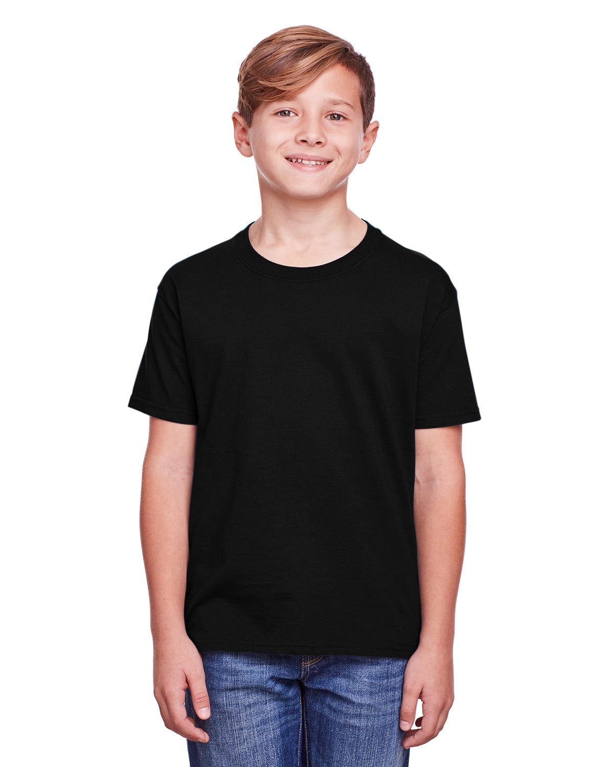 Fruit of the Loom, The Youth ICONIC™ T-Shirt - BLACK INK - L - Walmart ...