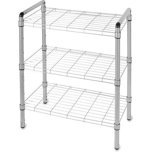 3Tier Wire Shelving, Silver