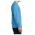 thumbnail image 3 of Mafoose Mens Long Sleeve Core Cotton T-Shirts Aquatic Blue S, 3 of 6