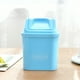 thumbnail image 3 of Mini bote de basura de escritorio con tapa, plástico, azul cielo, cesto de basura de cocina para el hogar, 3 of 6