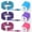 3pcs Blue+Purple+Pink, variant on USB Charger Block, 3 Pack USB Wall Charger with 6FT Type C Charging Cable Cord USB-C Cable, Dual Port Phone Charger Android Charger Fast Charger Block USB Plug Adapter USB Charging Block USB Brick