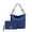 Royal Blue, variant on MKF Collection Viviana Vegan Leather Women’s Hobo Bag with Wristlet – 2 pieces by Mia K - Dark Green