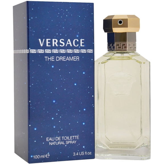 Versace The Dreamer Eau de Toilette Spray For Men, 3.4 oz (Pack of 2)