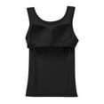 thumbnail image 4 of Kureaily Women's Sports Bra Tank Top Seamless Built In Cup Yoga Camisole Comfortable Stretchy Workout Casual Wear Solid Color Tank Tops, 4 of 4