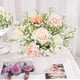 thumbnail image 3 of Xiao Hua Ramos de flores artificiales de Gypsophila blanca, 7 unidades, tacto real, para bodas, fiestas, decoración del hogar., 3 of 5