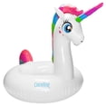 thumbnail image 3 of CocoNut Float: Magical Unicorn Pool Float - 45" x 60", Anti-Leak, Durable, Inflatable Round Raft, Party Water Accessory, 3 of 7