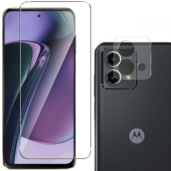 Tempered Glass Screen Protector   Camera Lens Protector for Motorola Moto G Stylus 5G 2023