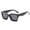 Black grey, variant on Vintage Sunglasses for Women and Men Retro Sun Glasses with Resin Lenses Plastic Frame Driving and Travel Eye