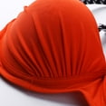 thumbnail image 7 of Bikini Padded Vintage Up Short Sleeve Swimsuit Women Skirt Bathing Swimsuits Two Waist Skirt Suit Hight Swimsuit Swimwear Piece High Suit Cut Bikini Set Push Swimwears Tankinis Set Orange XXL, 7 of 7