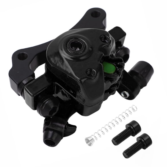 Freno de disco para scooter eléctrico Lado derecho Aleación de aluminio Scooter eléctrico Pinza de freno mecánico Piezas de repuesto 10 pulgadas Negro YUNYI BRAND Deportes