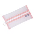 thumbnail image 2 of Bolsa de bolígrafo de malla transparente Organizador de papelería para estudiantes de gran capacidad | Estuche de lápices duradero para la oficina de la escuela | Almacenamiento de maquillaje, 2 of 5