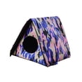thumbnail image 4 of DOLITY Stray Cat Shelter Waterproof Cat House Sunscreen Oxford Cloth Material Resistant M, 4 of 9