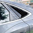 thumbnail image 4 of Car Rear Window Shutter Cover Side Window Louver Decorative Panel Trim Frame Air Vent Scoop for  Sportback F3 Sline, 4 of 7