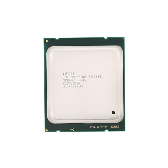 Intel Intel® Xeon® E5-2680 Processor, 20M Cache, 2.70 GHz, 8.00 GT/s QPI, FCLGA2011 Socket, Dual-CPU Support, 85°C T_CASE, 64-bit AVX, Turbo Boost 2.0, vPro™, Hyper-Threading, VT-x, VT-d, EPT,