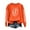 Orange, variant on SHE IS Womens Sweatshirts No Hood Cats Womens Hoodies Cropped Pullover Hoodie Y2k Plus Size Tops for Women 3x My Orders Placed