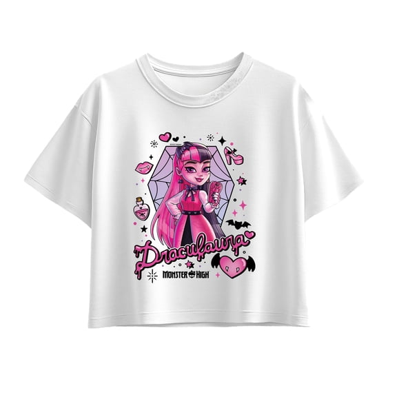 Monster High - Draculara - Youth Girls Boxy T-Shirt