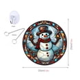 thumbnail image 3 of RYRDWP Halloween Pumpkin Stained Glass Window Hanging Decoration, 3 of 5