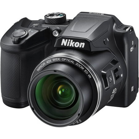 Nikon Coolpix B500 16MP Digital Camera 40x Optical Zoom Black Full-HD WiFi/ NFC