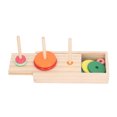 thumbnail image 1 of Puzzle Puzzle Game Wooden Tower Educational Logical Thinking Training 10 Rings Tower Intellectual Toy Brain Teaser For Kids Early Leaning, 1 of 8