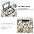 thumbnail image 5 of Fotbe Mushroom Garnish Luggage Cover Protector,Suitcase Protector,Scratch and Dirt Resistant,Fits 18-32 Inch Luggage-Small, 5 of 9