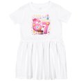 thumbnail image 3 of Inktastic I Was 6 Now I'm 7 Birthday Girls Toddler Dress, 3 of 5
