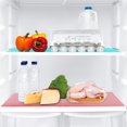 thumbnail image 4 of 4/8/12 Uds. Revestimientos para refrigerador; Alfombrillas lavables, fundas y almohadillas; Utensilios de cocina para el hogar, organización de accesorios para congelador superior, estante de vidrio,, 4 of 8