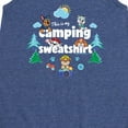 thumbnail image 3 of Paw Patrol - This My Camping Sweatshirt - Toddler And Youth Girls Fleece Dress, 3 of 6