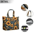 thumbnail image 2 of Sunflower Women's Large Weekend Travel Bag Moving Canvas Handbag Thick Double Layer Beach Weekend Travel Unisex Hospital Maternity Delivery with Toiletry Waterproof, 2 of 5
