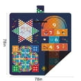 thumbnail image 3 of Xihbxyly Manta de Picnic Extragrande, Plegable para Exteriores, Suave Capa de Algodón, Multiusos para Playa, Parque y Viajes, Fácil de Transportar, Tamaño Grande (200 X 200 Cm), Lavable a Máquina, Al, 3 of 7