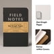 thumbnail image 2 of Libreta Field Notes Pitch Black, paquete de 3, 90 g/m², 48 páginas, 2 of 6