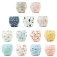 thumbnail image 2 of Baby Boys Girls Training Pants, Toddler Potty Training Underwear 100% Cotton Size 6-15-Months, 2 of 7