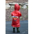 thumbnail image 3 of Disney Pixar Cars Boys' Lightning McQueen Waterproof Rain Slicker - Sizes 2-7, 3 of 6