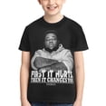 thumbnail image 1 of T-Shirt à Col Rond Imprimé 3d avec Motif Ondulé pour Jeunes, Manches Courtes, pour Garçons et Filles, 1 of 8