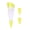 Yellow, variant on Homerr Cake Decorating Pen Chocolate Writing for Cakes Chocolate Decorating 3 Heads Cake Writing Tool for Cupcakes Pastries DIY Cake Decoration Kit with Plunger Easy to Use Kitchen