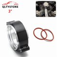 thumbnail image 1 of 3''76mm Aluminum Quick Release V-Band Clamp Kit for Intake Intercooler Pipe Blk, 1 of 5