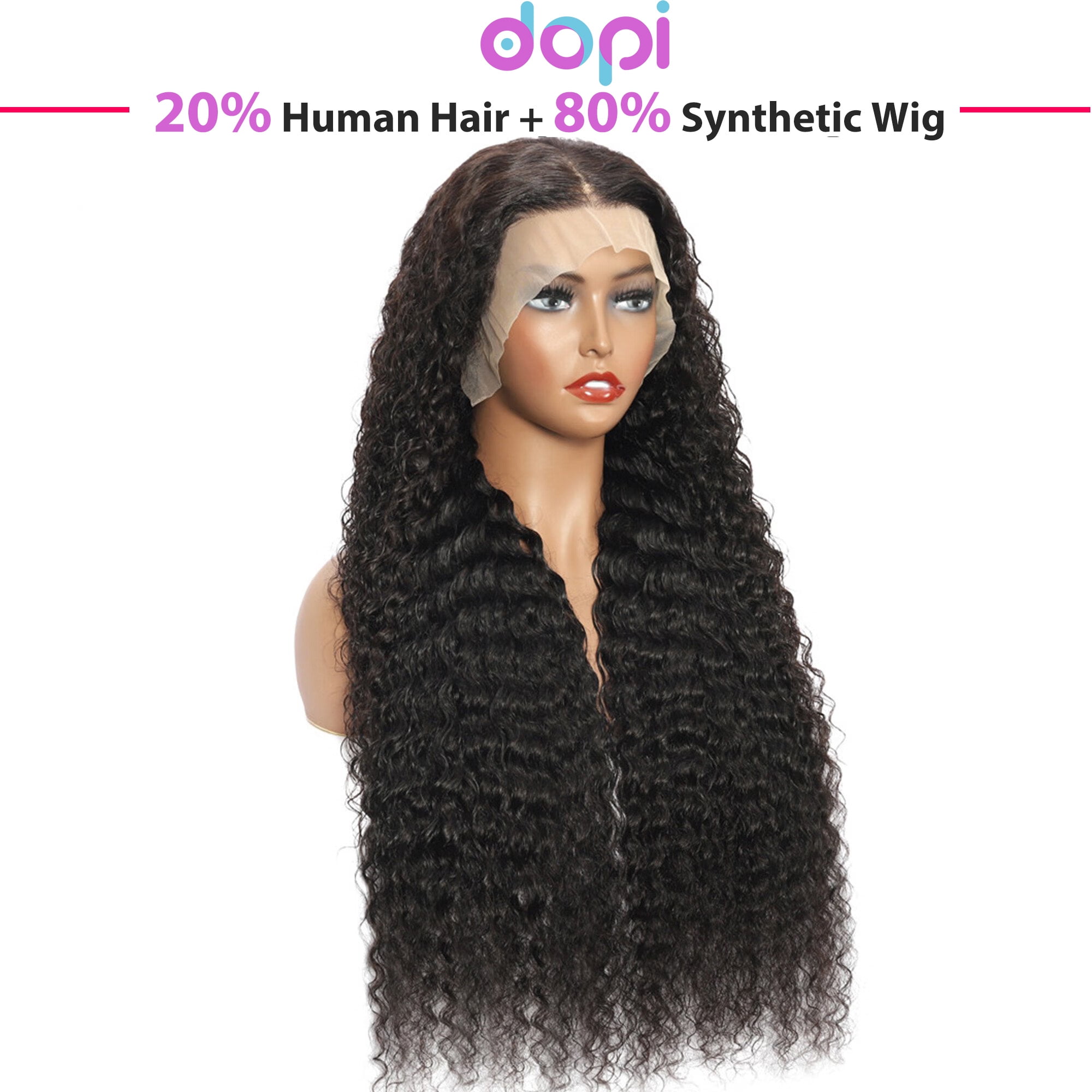 34 Inch Deep Wave Lace Front Wigs Human Hair Hd Lace Frontal Wigs For Black Women 100%Human Hair 13x6x1 Transparent Lace 250%
