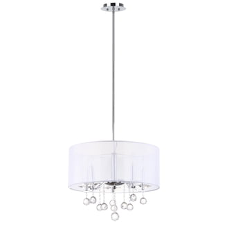 Safavieh Justine 6 Light 22 In. Dia. Adjustable Pendant, Brass