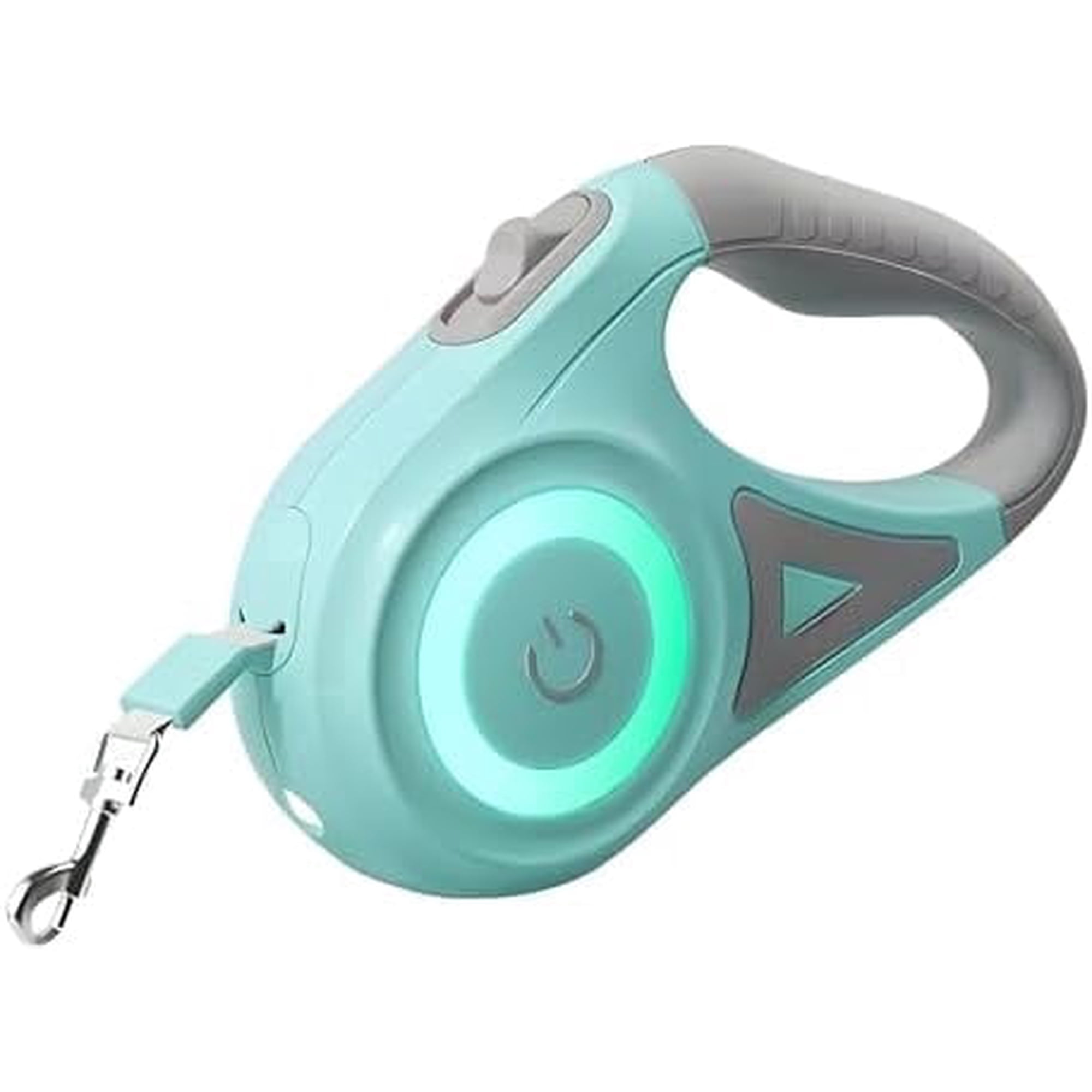 Retractable Dog Leash 16 Ft, Heavy Duty Reflective Lead with Grip Handle, Tangle-Free No Pull, Correa Para Perros (Mint Green)