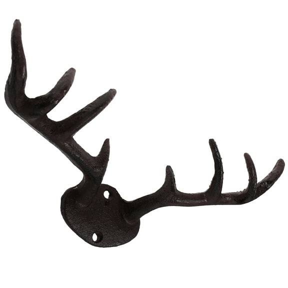 Coat Hangers Wall Antler Hooks Key Rack House Decorations for Home Cast Iron Indoor
