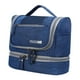 thumbnail image 5 of Neceser de viaje colgante, organizador de maquillaje portátil, para cosméticos y brochas. Azul, 5 of 9
