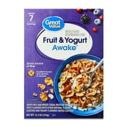 Great Value Fruit & Yogurt Clusters Awake Cereal, 12.5 oz