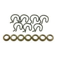 thumbnail image 1 of Hurst Manual Trans Shifter Stabilizer Bushing 3327302 Natural; Steel or Nylon; With 7 Bushings/Spring Clips, 1 of 3