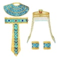 thumbnail image 4 of Accesorios de disfraz egipcio para mujer jinwen disfraz de reina egipcia, 4 of 8