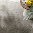 thumbnail image 3 of Solid Grey Handwoven Indoor/Outdoor Rug, 5' x 8', 3 of 6