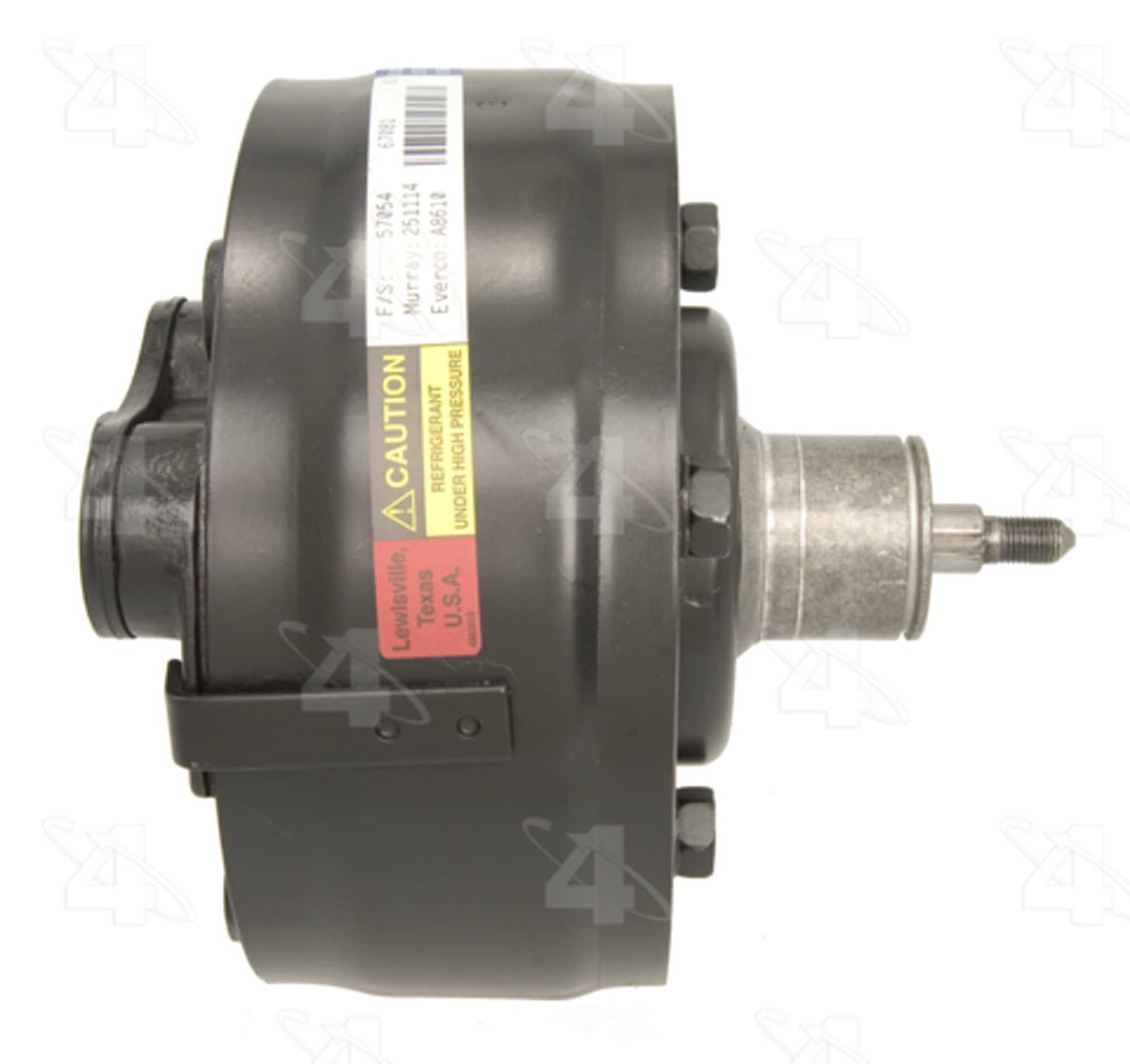 Four Seasons 57054 - Reman Compressor Fits select: 1980-1986 CHEVROLET C10, 1980-1982 CHEVROLET CORVETTE
