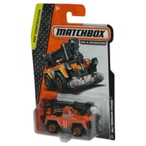 Matchbox MBX Construction (2013) Orange All Terrain Crane Toy 23/120