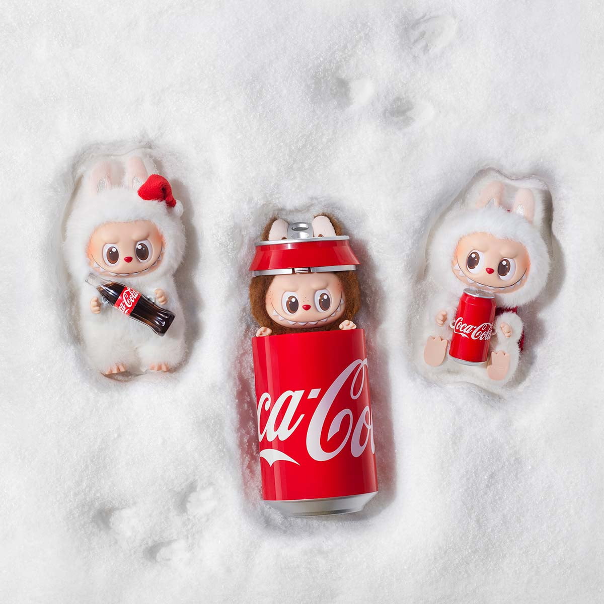 Pop Mart The Monsters (Labubu) Coca-Cola Series Vinyl Face (Mysterious Guest)