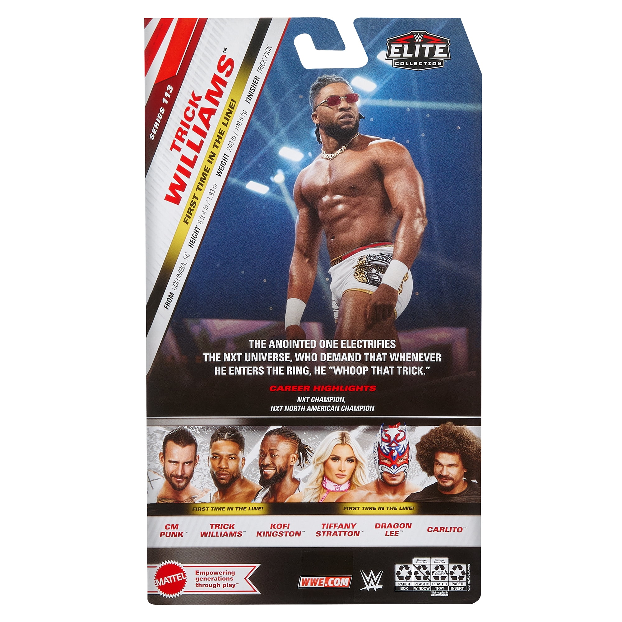 Trick Williams - WWE Elite 113 Mattel WWE Toy Wrestling