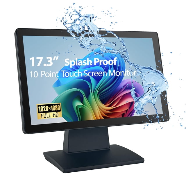 Monitor POS ANGEL POS 17,3" FHD táctil resistente al agua