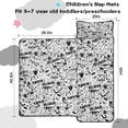 thumbnail image 5 of Halloween Doodle Halloween Elements Toddler Nap Mats for Kids Preschool,50"x20" Sleeping Mat Bag or Kids,Toddler Sleeping Bag,Toddler Nap Mat or Daycare, 5 of 6